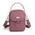 Bolsa Mini Crossbody Transversal Pequena Ombro Impermeável Rosa