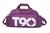 Bolsa Mochila T90 Vários Compartimentos Espaçosa academia impermeável Violeta