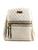 Bolsa Mochila Zeti Feminino Casual Multicores Adulto - Ref ZT1814 Creme