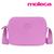 Bolsa Moleca Original Feminina Transversal  Lancamento Delicada Ajustavel  Virginia Fonseca Tamanho Unico Crossbody Rosa mauve