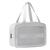 Bolsa Nécessaire Transparente Impermeável Pvc Piscina Viagem Branco