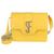 Bolsa quadradinha, tamanho perfeito para baladas, tira-colo com alça lateral transversal ajustavel. Amarelo