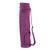Bolsa tapete de yoga de 70 cm ou 60 cm porta mat estampa OM impermeável ajustável e com bolsos bodhi Ameixa