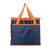 Bolsa Térmica Bag Freezer Cerveja Lanche Bebida Fitness Passeio 33 litros grande Cor laranja