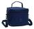 Bolsa Térmica Bolsinha Sacola De Mão Lanche Marmita Alças MB13085-L Azul escuro