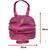 Bolsa térmica marmiteira fitness Farm dupla Vermelho