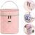 Bolsa Térmica Porta Mamadeira Lilian Baby Masculino Feminino Pré-escola Escolinha Creche Passeio  Rosa