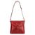 Bolsa Tiracolo de Couro Tereza Café Feminino Vermelho