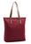 Bolsa tote ombro feminina chenson microfibra leve 3184124 Vinho