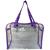 Bolsa Transparente Enfermagem Feminina Praia Jumbo Grande Nf Lilás