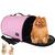 Bolsa Transporte Pet Bag Animais Flexivel  Gato Cachorro/ Calopsita/  Coelho / Hamster  RF01 Rosa Bebe