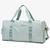 Bolsa  Unisex  Bag Básica Mochila 2 Cores Esportes Academia C/ Compartimento Verde