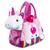 Bolsas Estilosas Infantil Cutie Handbags Acompanha Animalzinho MultiKids Rosa, Unicórnio