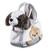 Bolsas Estilosas Infantil Cutie Handbags Acompanha Animalzinho MultiKids Prata, Beagle