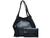 Bolsas femininas grande Estilo sacola de Ombro com Bolsinha extra Preto