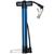 Bomba De Ar Para Encher Pneu Moto Carro Bicicleta Bike Boia 30cm  Azul