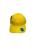 Boné Aba Curva Liso Algodão Dad Hat Strapback Fitao Sarja Amarelo