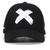 Boné ajustável aba curva bordado snapback unissex premium Preto, Branco