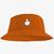 Boné Chapéu Bucket Hat Estampado Dedo Laranja