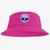 Boné Chapéu Bucket Hat Estampado ET Roxo Pink