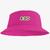 Boné Chapéu Bucket Hat Estampado Pink