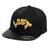 Boné Lost Aba Reta Strap Back Fitão Unlock The Mystery Preto Preto