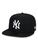 Boné New Era 59FIFTY MLB New York Yankees Aba Reta Fitted Preto