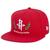 Bone New Era 59FIFTY NBA Houston Rockets Vintage Aba Reta Vermelho Aba Reta Fitted Vermelho Vermelho