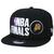 Boné New Era 9FIFTY Snapback Aba Reta Phoenix Suns NBA Finals Oficial De Quadra 2021 Preto