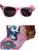 Boné patrulha canina masculino e feminina mais óculos de sol infantil , super kit para seu filho/a Rosa