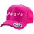 Boné Trucker Com Telinha Ajuste Snapback Jesus Moda Cristã Rosa pink