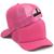 Boné Trucker Liso Telinha Aba Curvada Com Regulagem Pink