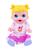 Boneca Babys Collection Comidinha Com Acessórios Supertoys Rosa