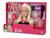 Boneca Barbie Busto Cabelo Com Mechas Para Pentear E Secador Preto