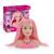 Boneca Barbie Busto Para Pentear 4 Acessorios - Pupee Rosa