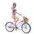 Boneca Barbie Ciclista Com Bicicleta - Mattel Hby28 Colorido