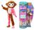 Boneca Barbie Cutie Reveal C/ Fantasia de Bicho de Pelúcia e Pet - Mattel Cabelo loiro c, Fantasia de macaco