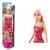 Boneca Barbie Fashion Com Borboletas Mattel Barbie vestido rosa