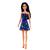 Boneca Barbie Fashion Orginal Articulada 30cm - Mattel Vestido azul