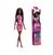 Boneca Barbie Fashion Vestido Rosa 30 Cm - Mattel Negra