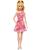 Boneca Barbie Fashionistas 30 Cm - Mattel Vestido de flor vermelha