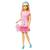 Boneca Barbie Minha Primeira Boneca Vestidos e - Animais de Estimação com Acessórios Mattel Loira vestido rosa