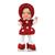 Boneca De Pano Litte Baby Fashion 20cm - Cortex Vermelho