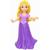 Boneca Disney Mini Princesas 5 Cm HLX37 Mattel Rapunzel