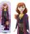 Boneca Princesas Disney Frozen - Mattel Anna, Hlw50
