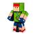 Boneco Articulado Robin Hood Gamer Minecraft Algazarra 25cm Robin hood gamer