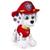 Boneco de Pelucia Patrulha Canina Marshall - Sunny Branco e Vermelho