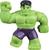 Boneco Estica Mini Heroes Goo Jit Zu Marvel - Sunny 2692 Hulk