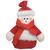 Boneco Papai Noel ou Boneco de Neve Feltro Enfeite de Natal Gelinho Vermelho