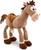 Boneco Pelucia Disney Pixar Toy Story Bala no Alvo 40 cm Marrom